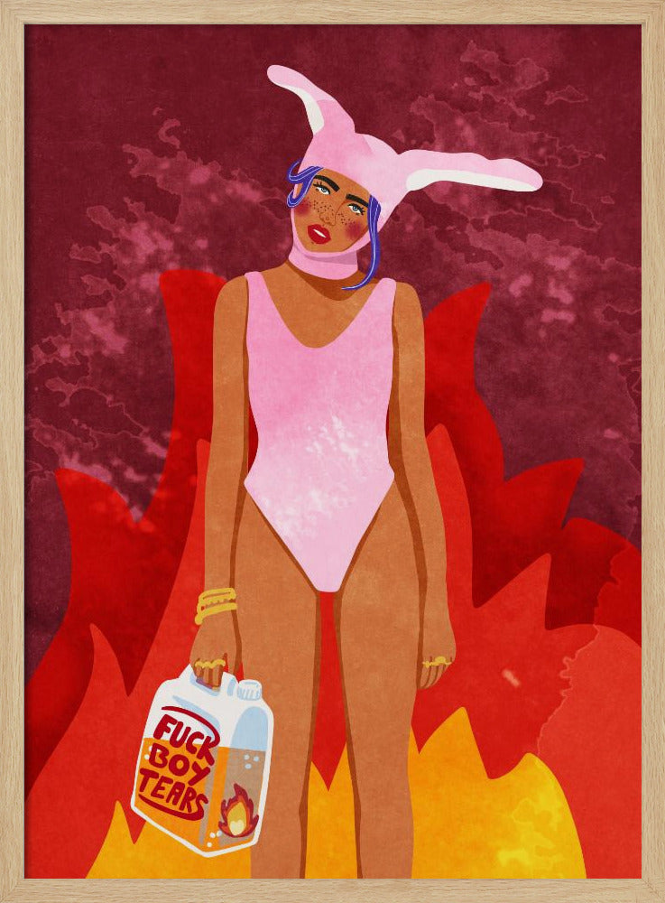 Girl On Fire | Poster