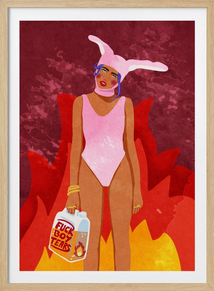 Girl On Fire | Poster