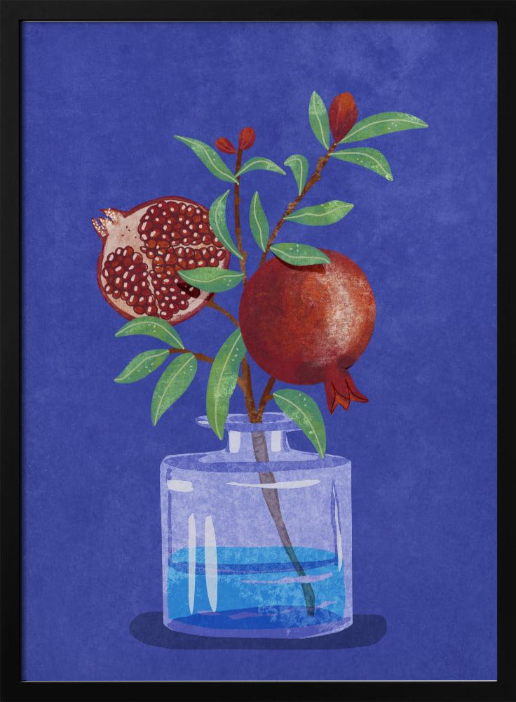 pomegranate in Vase | Poster