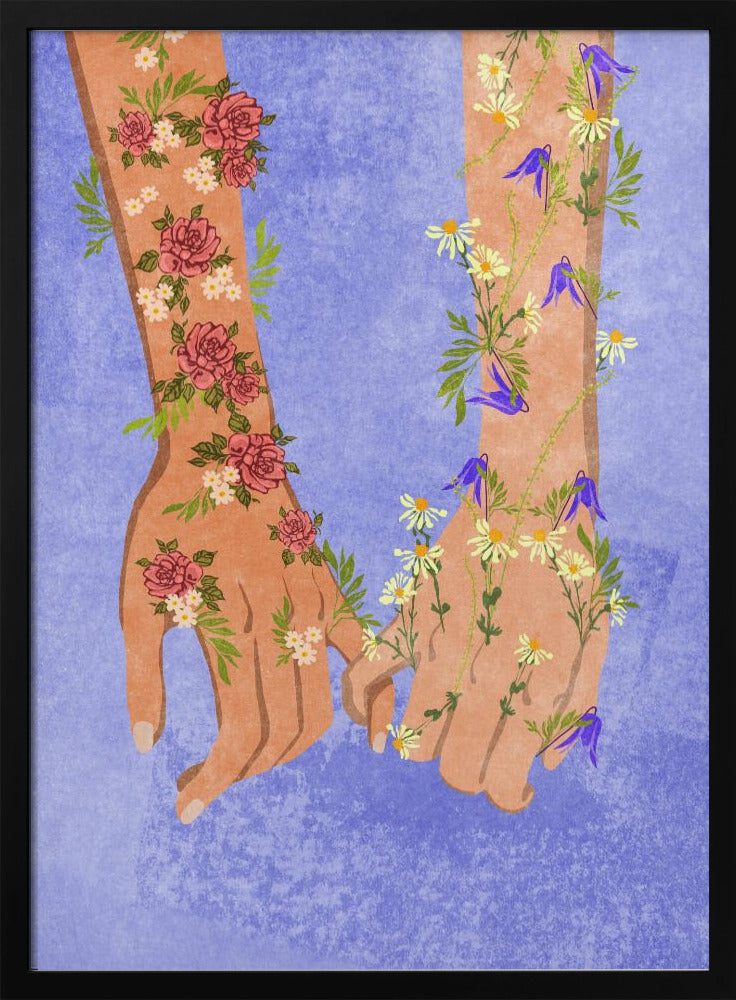 Holding hands | Poster