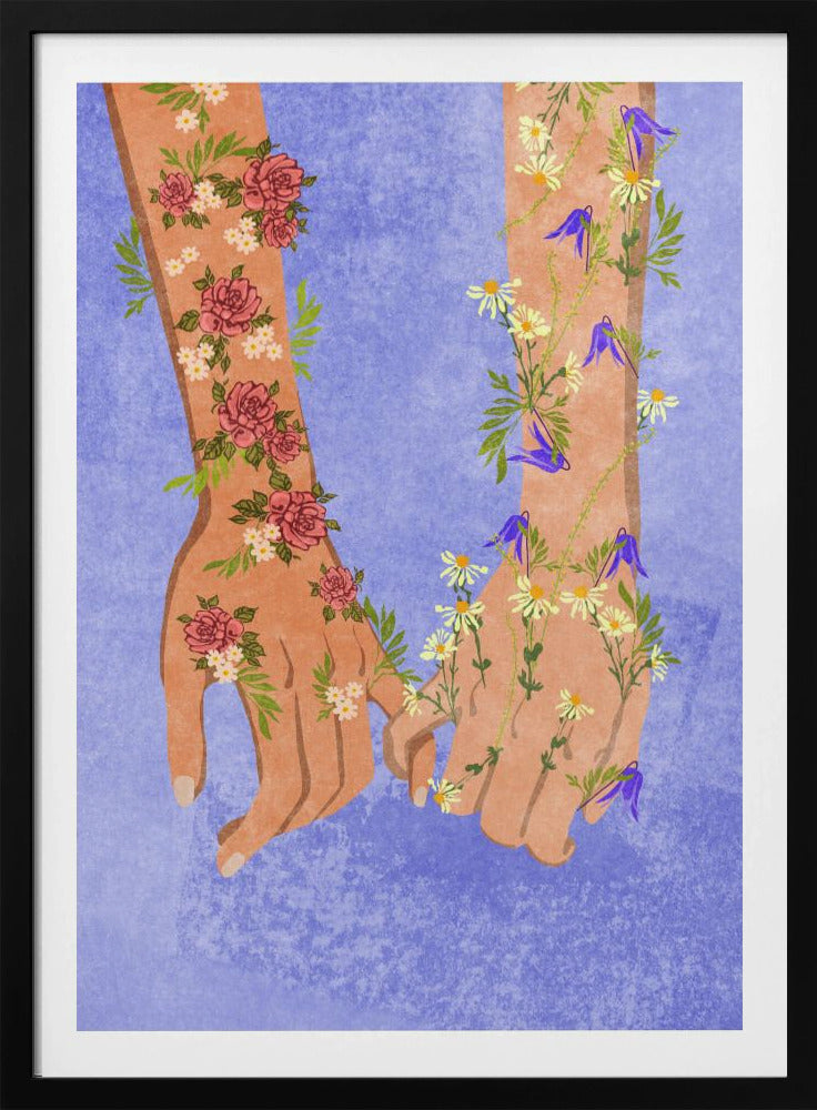 Holding hands | Poster