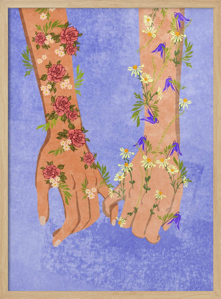 Holding hands | Poster