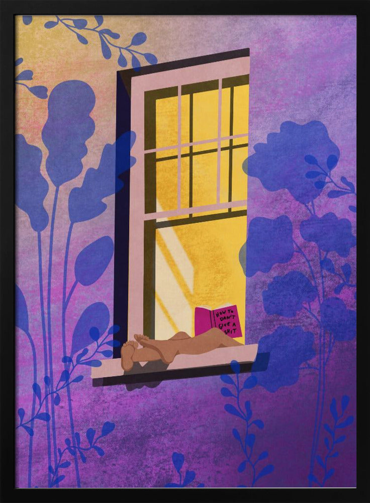 How to don't give a shit | Poster