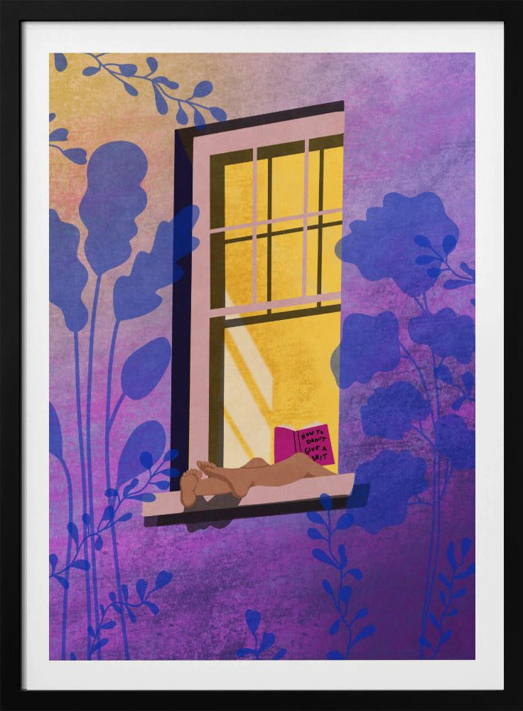 How to don't give a shit | Poster