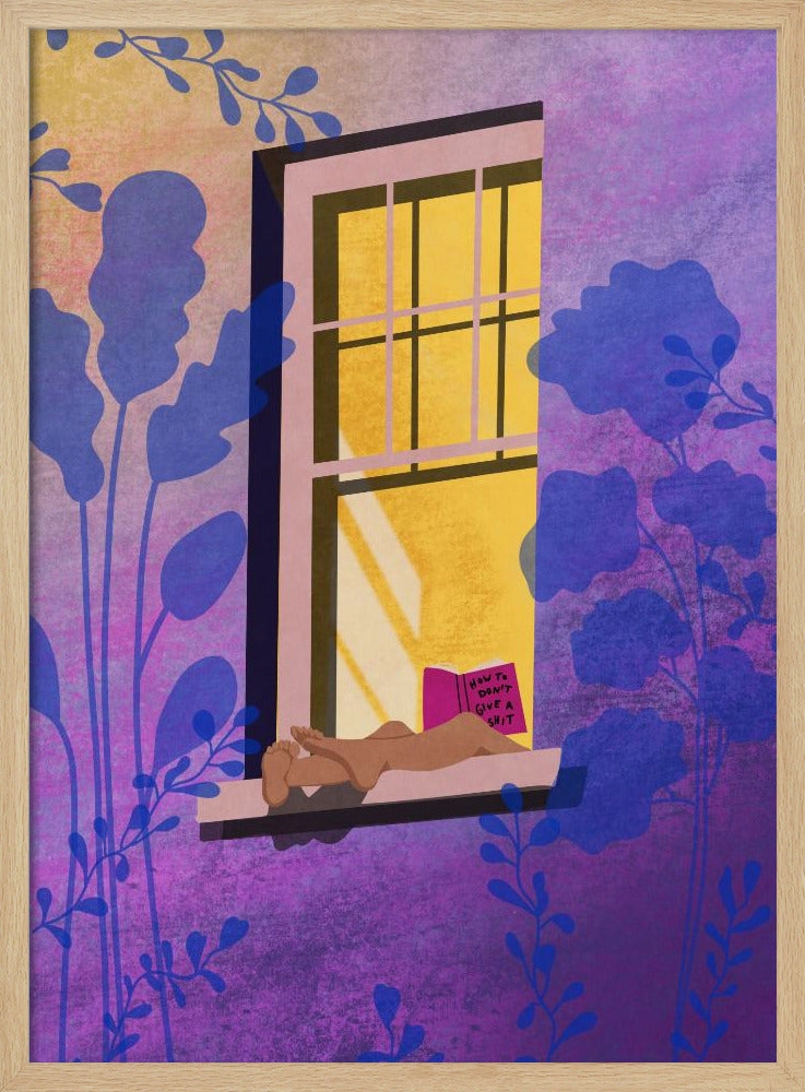 How to don't give a shit | Poster