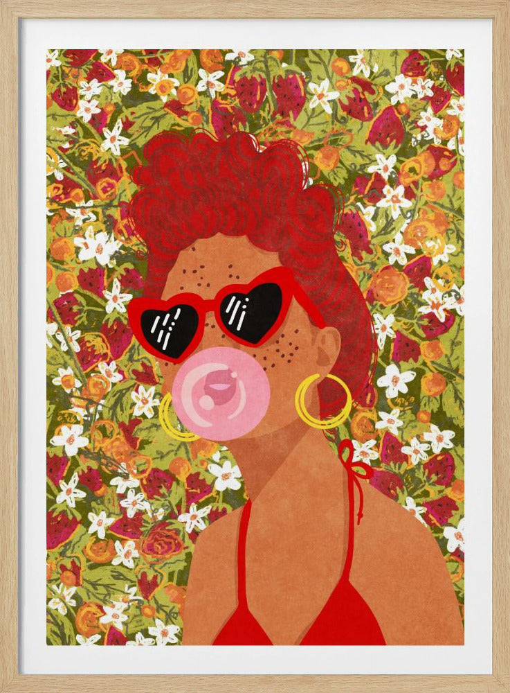Strawbeery Lady | Poster