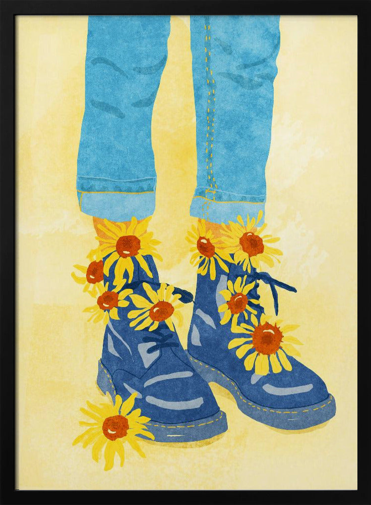 Sunflower Walk | Poster