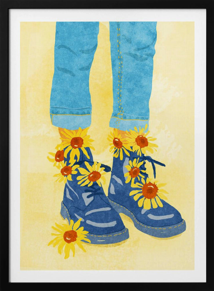Sunflower Walk | Poster