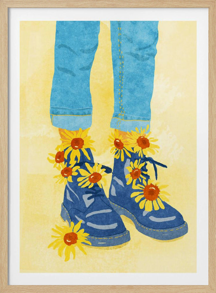 Sunflower Walk | Poster
