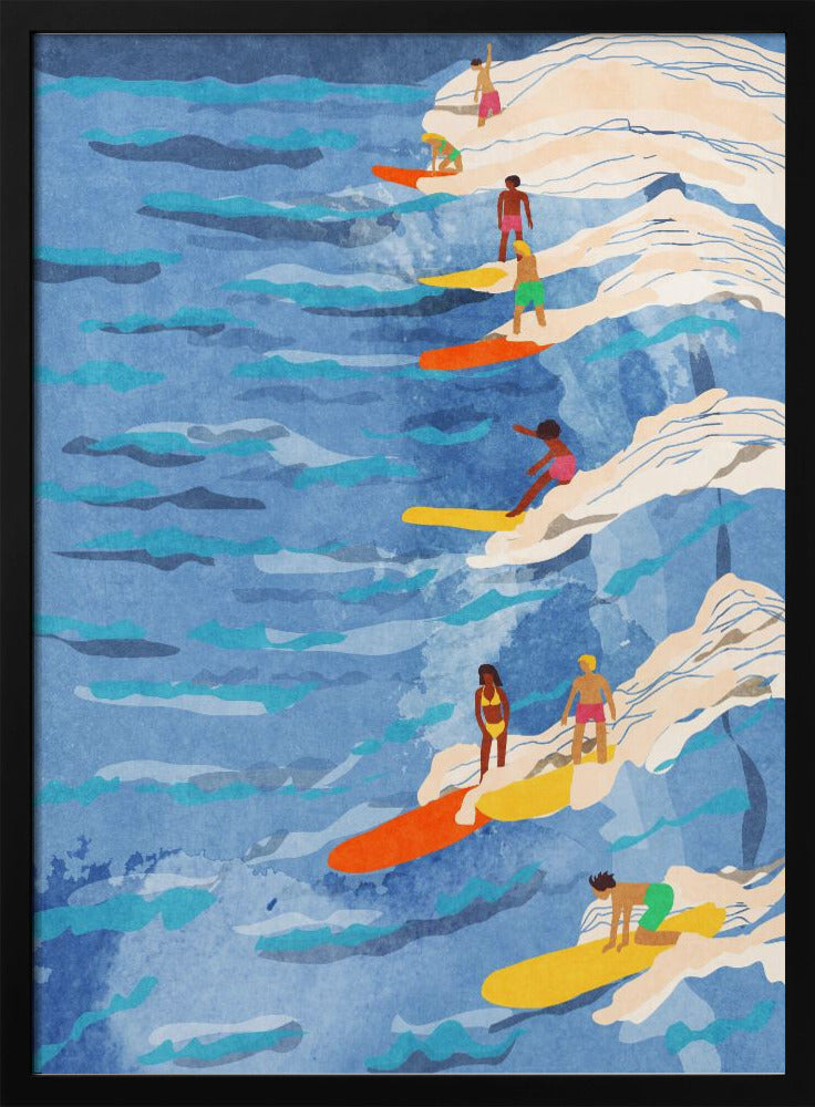 chilled surfing | Poster