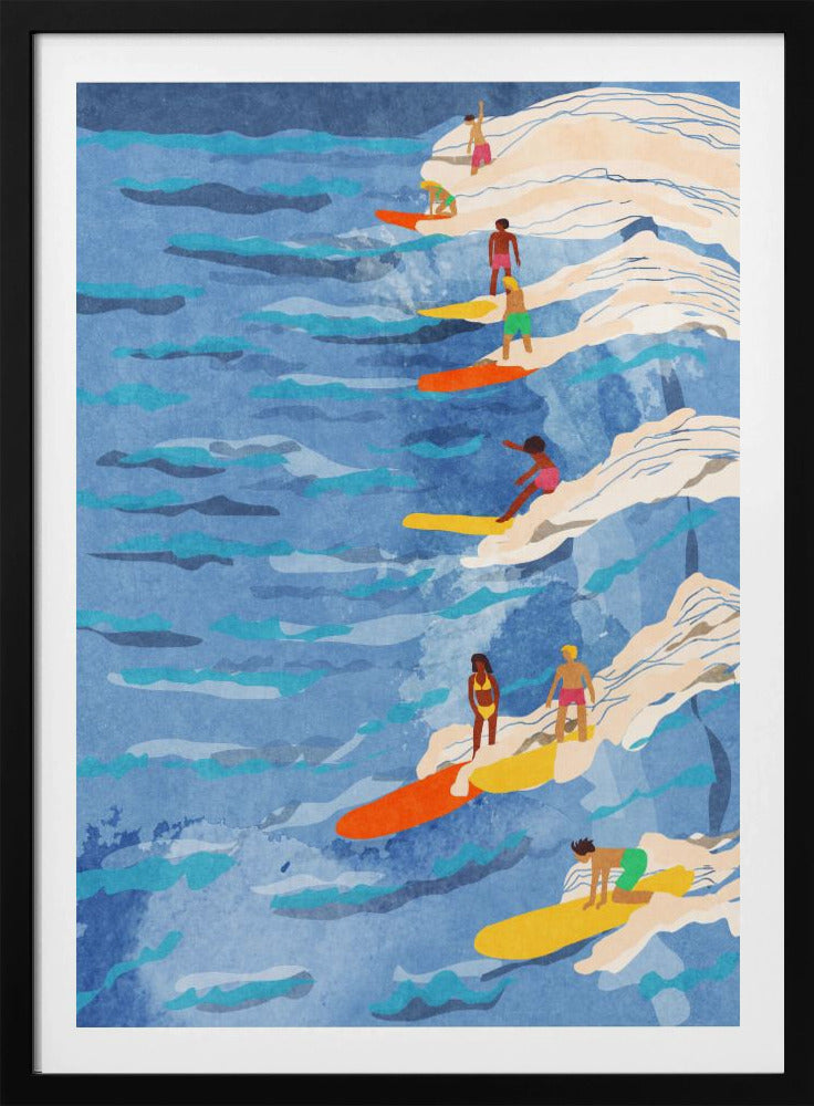 chilled surfing | Poster