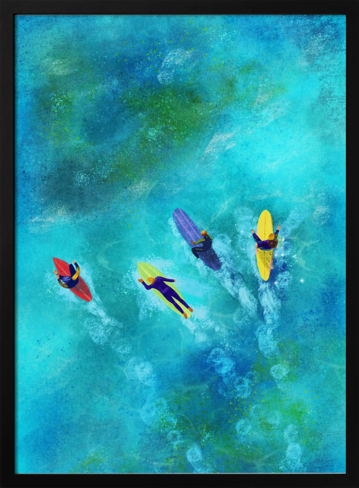 Surfer Dudes | Poster