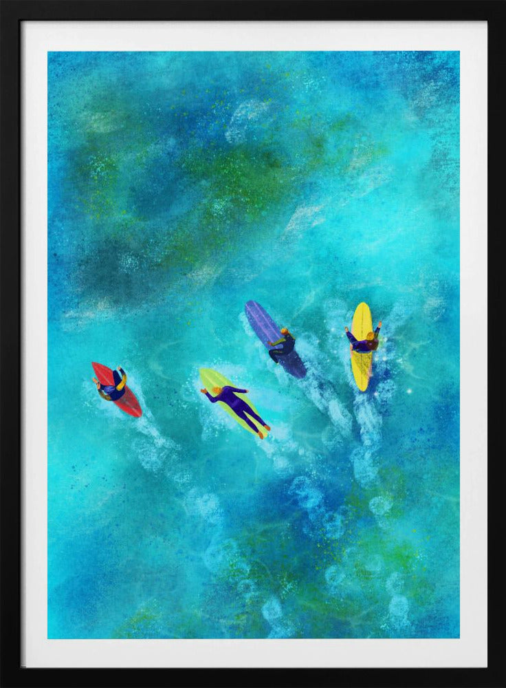 Surfer Dudes | Poster