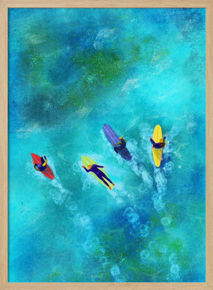 Surfer Dudes | Poster