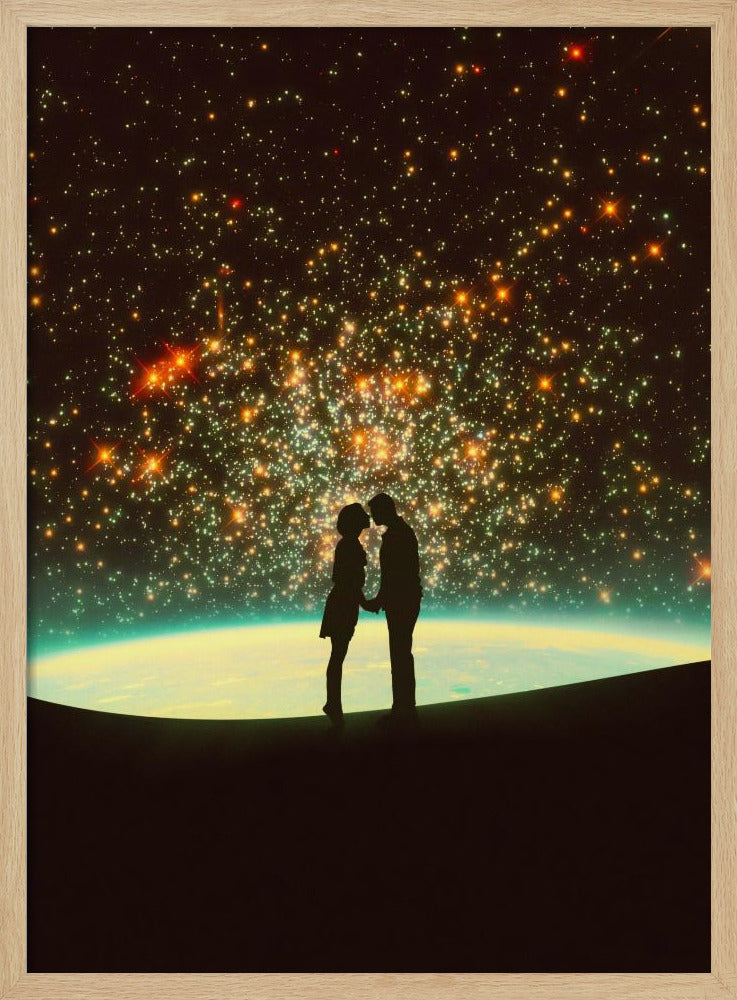 A Cosmic Kiss | Poster