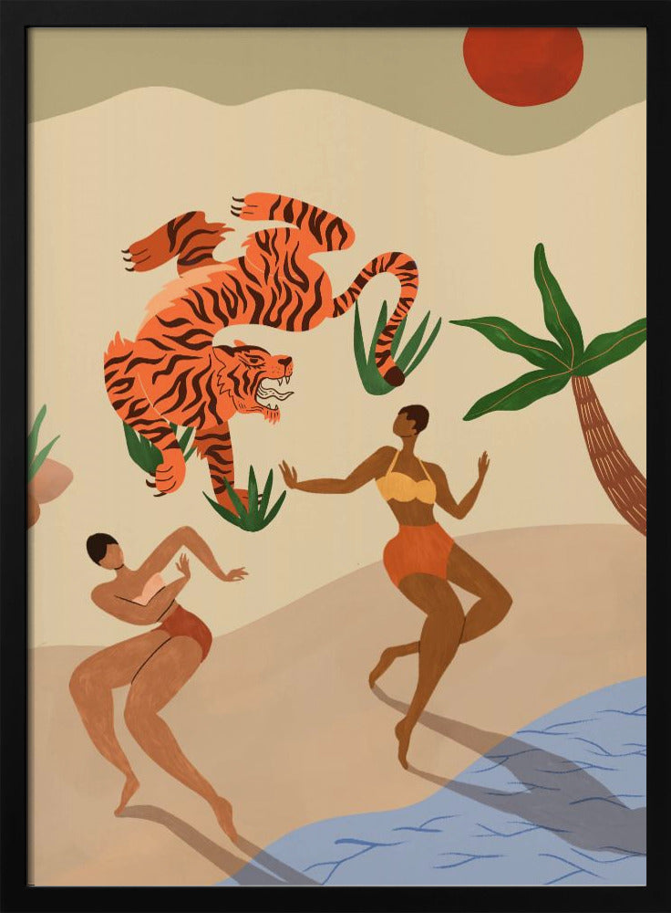 Dancing Tiger | Poster