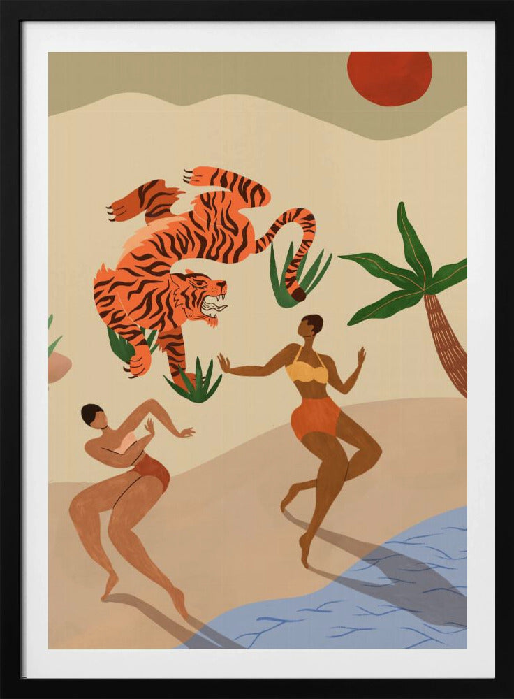 Dancing Tiger | Poster