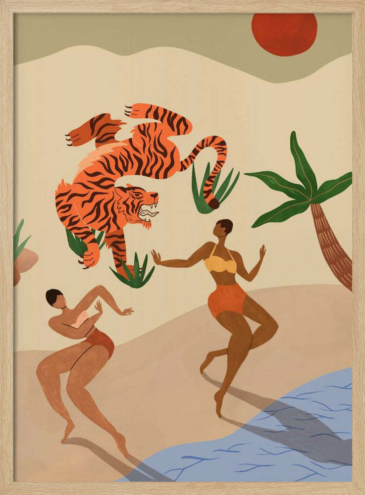 Dancing Tiger | Poster