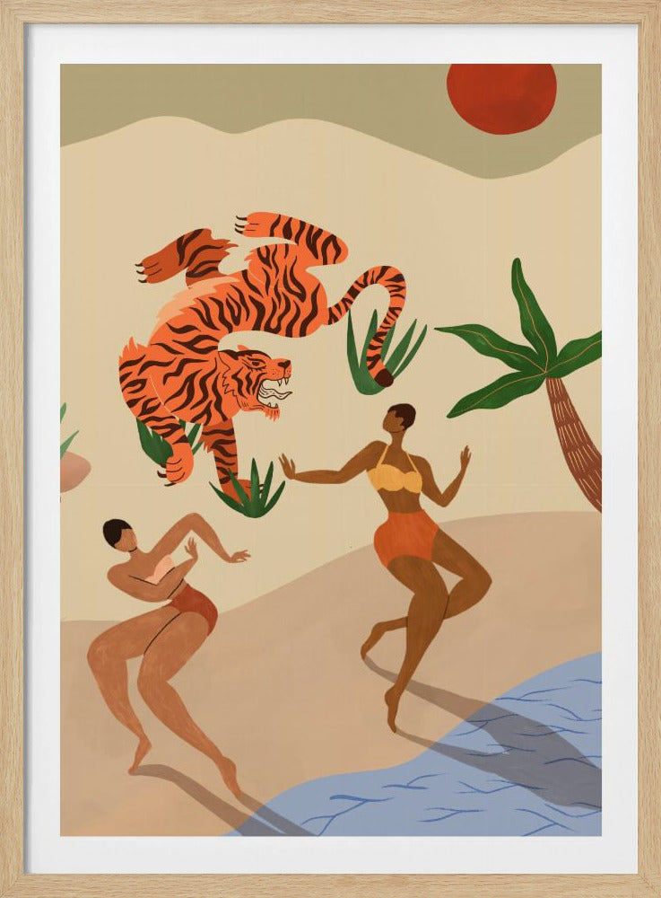 Dancing Tiger | Poster