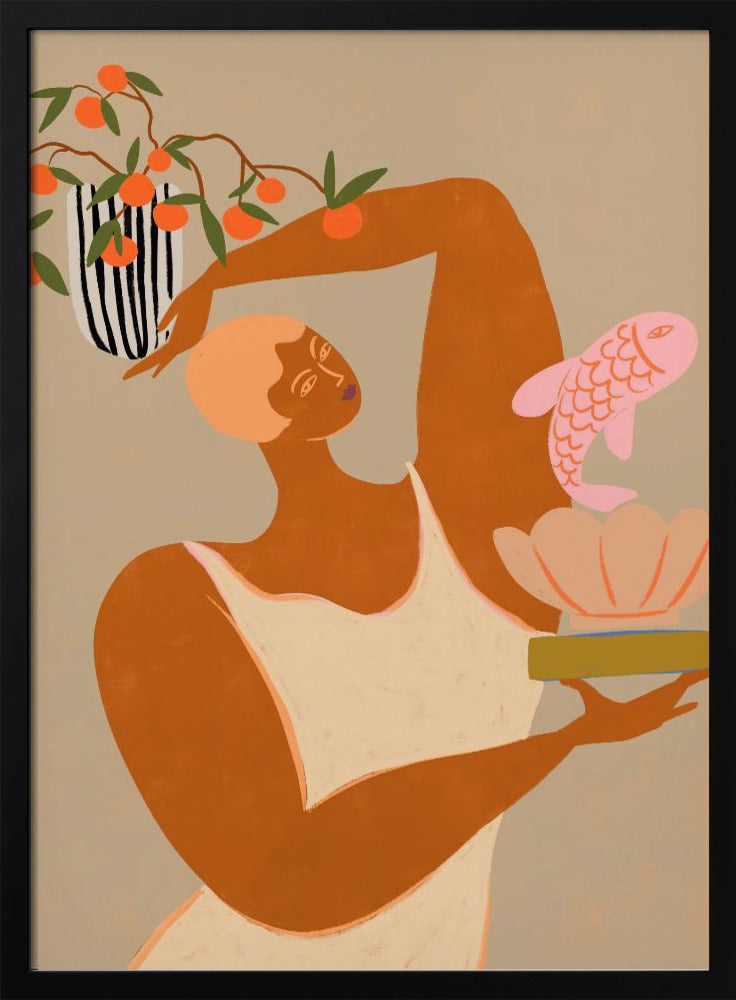 Fish And Oranges | Poster