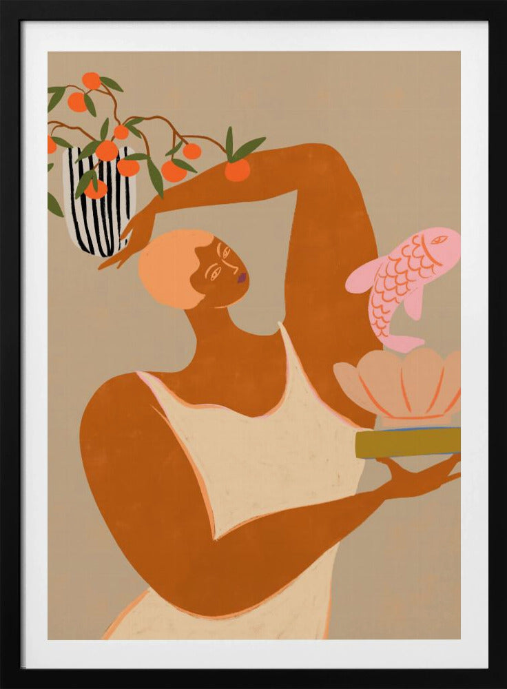 Fish And Oranges | Poster