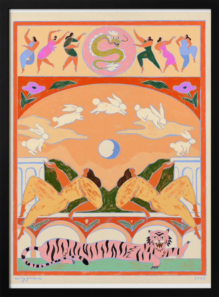 Rabbit Jumps Over the Moon | Poster
