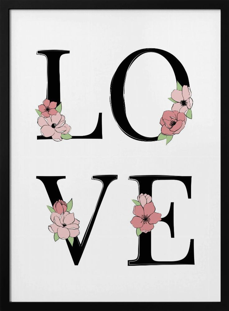 Floral Love Bloom | Poster
