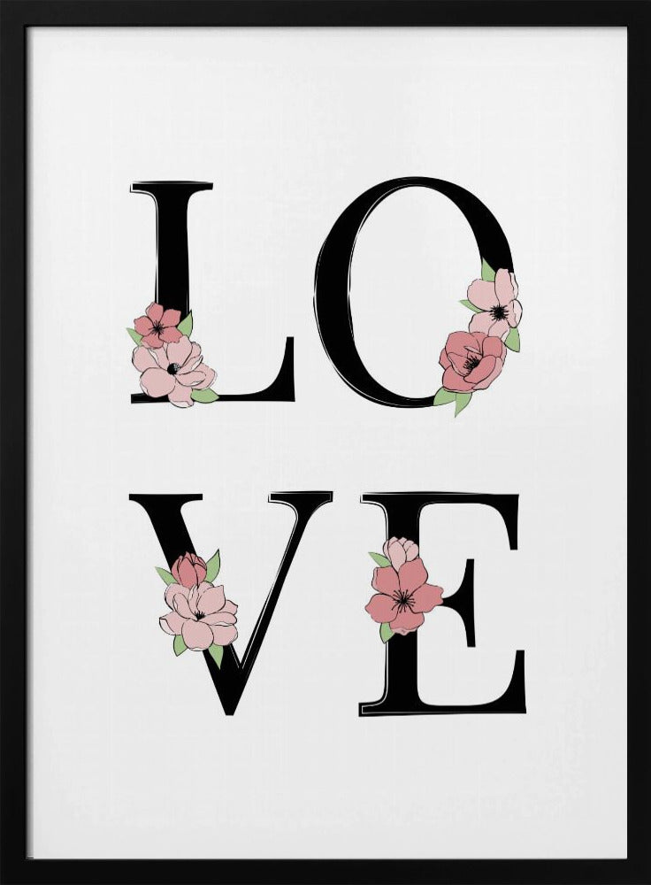 Floral Love Bloom | Poster