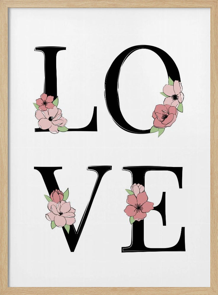 Floral Love Bloom | Poster
