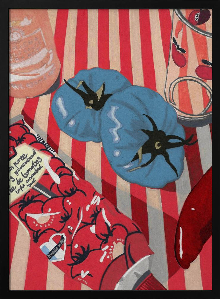 Blue Tomatoes | Poster