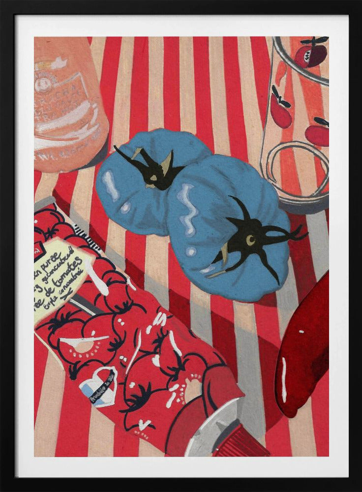 Blue Tomatoes | Poster