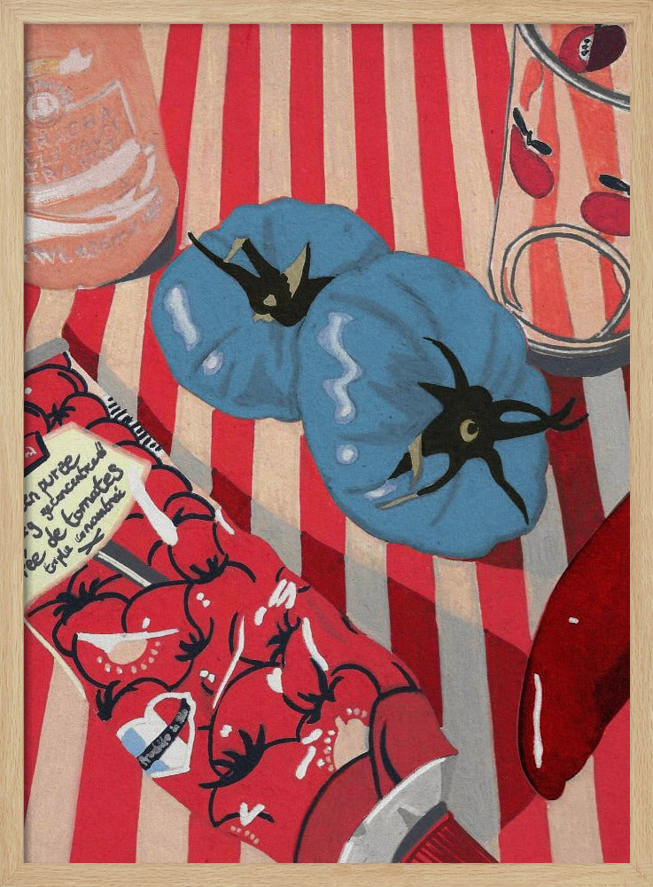 Blue Tomatoes | Poster