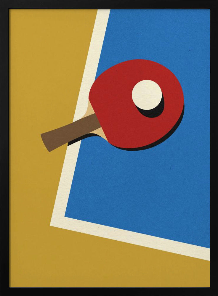 Table Tennis Team Red | Poster