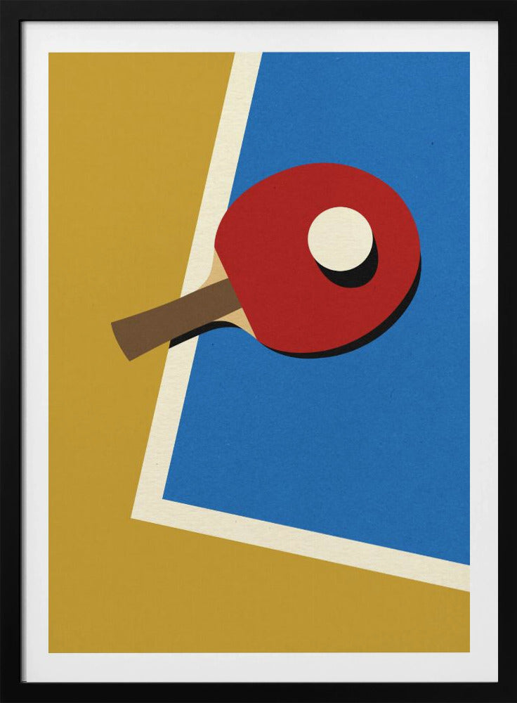 Table Tennis Team Red | Poster