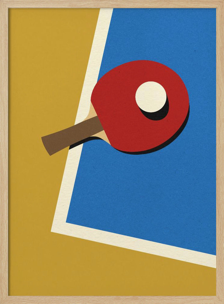 Table Tennis Team Red | Poster