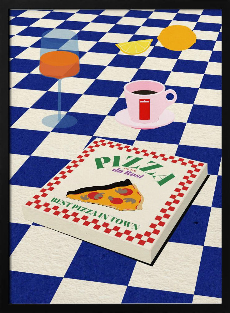 The Italian Menu | Poster