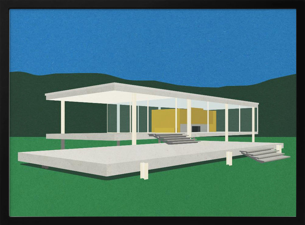 Ludwig Mies Van Der Rohe Farnsworth House | Poster