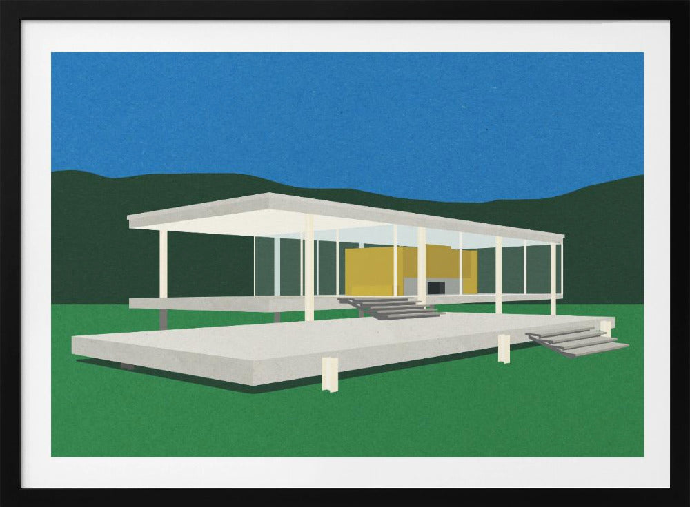Ludwig Mies Van Der Rohe Farnsworth House | Poster