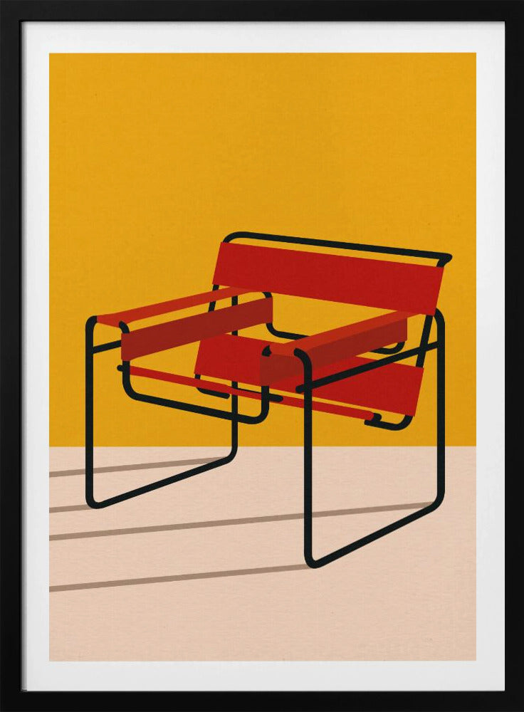 Wassily Chair Marcel Breuer | Poster