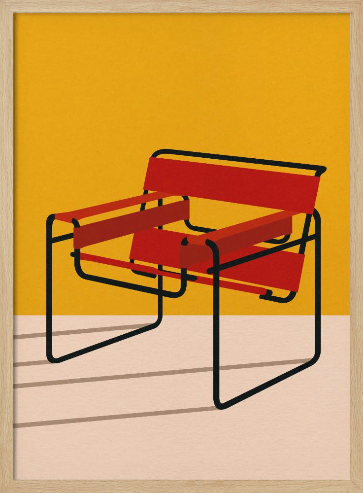 Wassily Chair Marcel Breuer | Poster