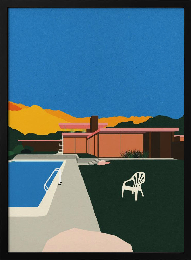 Kaufmann Desert House Poolside | Poster
