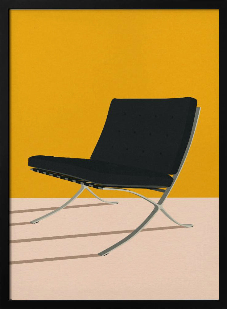 Barcelona Chair By Mies Van Der Rohe | Poster
