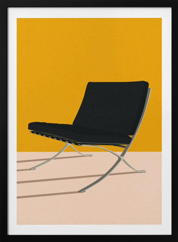Barcelona Chair By Mies Van Der Rohe | Poster