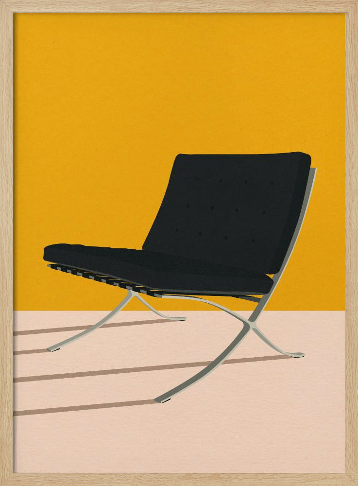 Barcelona Chair By Mies Van Der Rohe | Poster