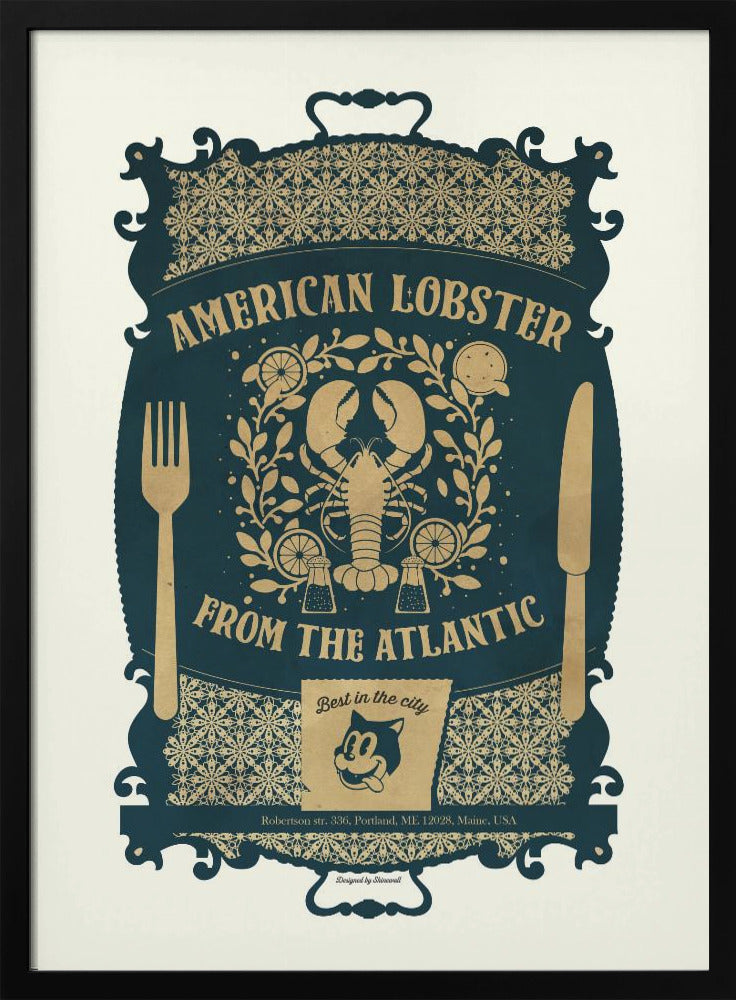 Lobster Baroque Print | Poster