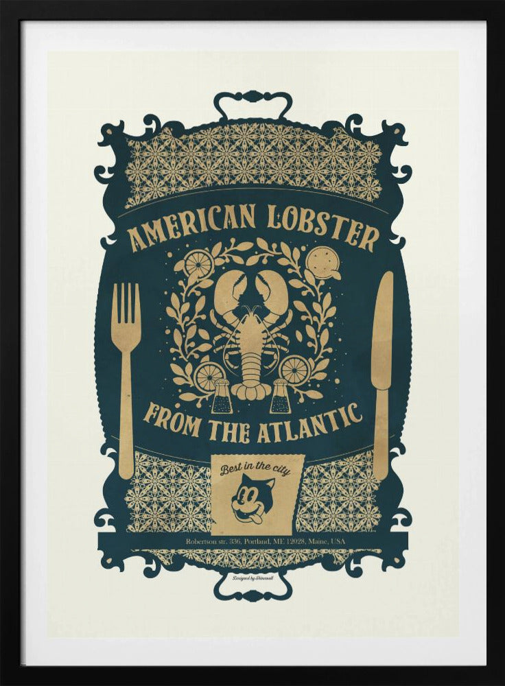 Lobster Baroque Print | Poster