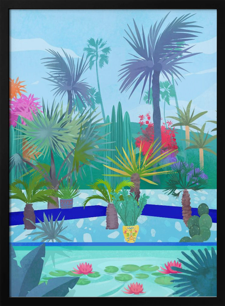 Moroccan Garden | Poster