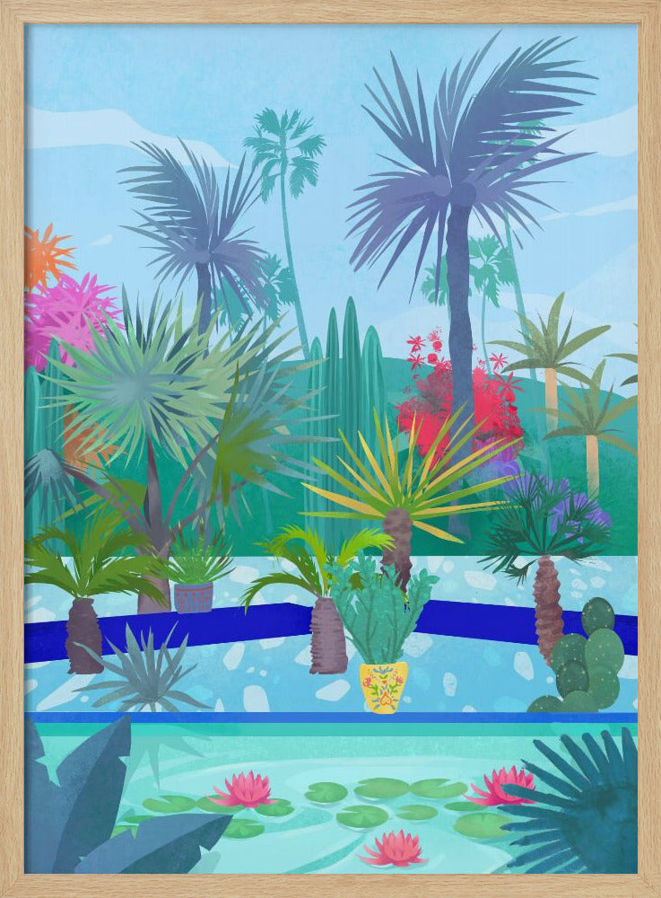 Moroccan Garden | Poster