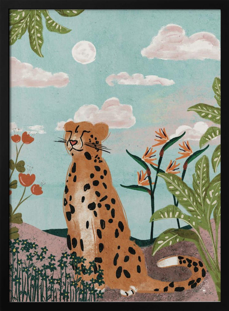 Leopard In Jungle  Erum Khalili.png | Poster