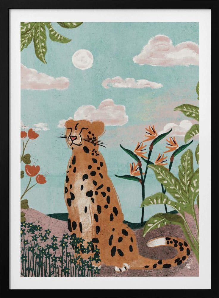 Leopard In Jungle  Erum Khalili.png | Poster